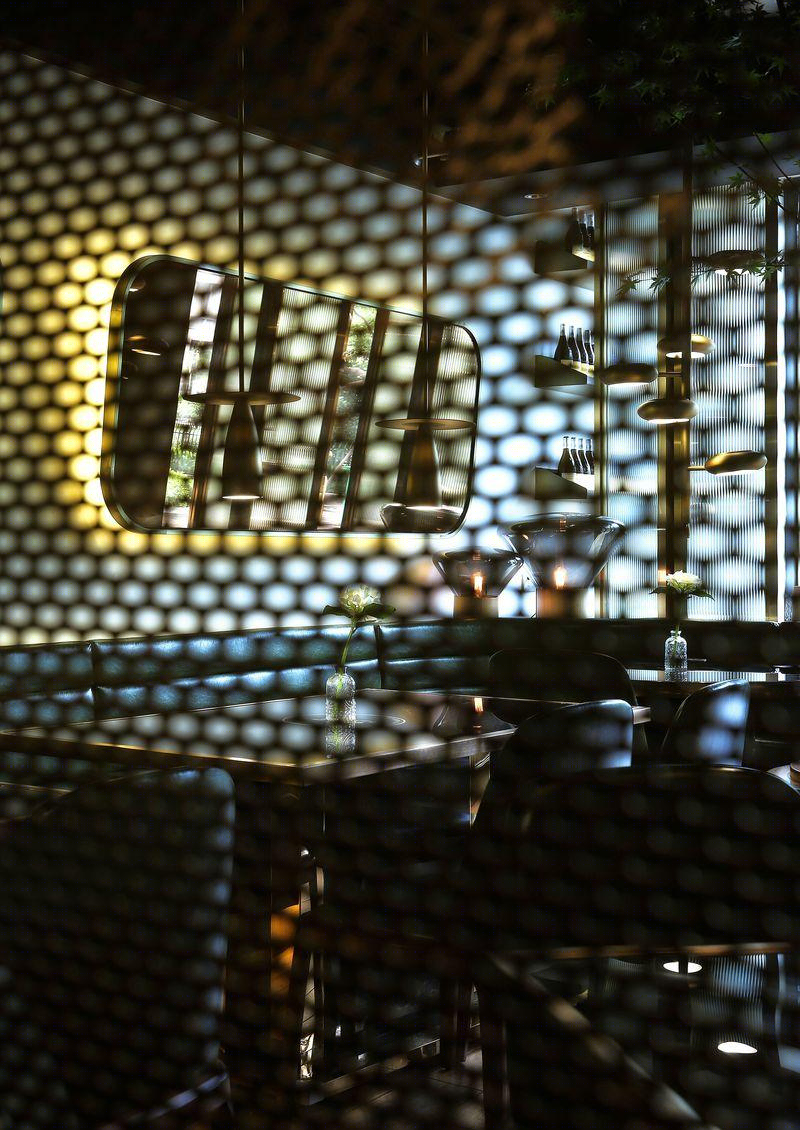 "你看起来很好吃"餐厅 | 融入自然的筷子装置与夜宵氛围-64