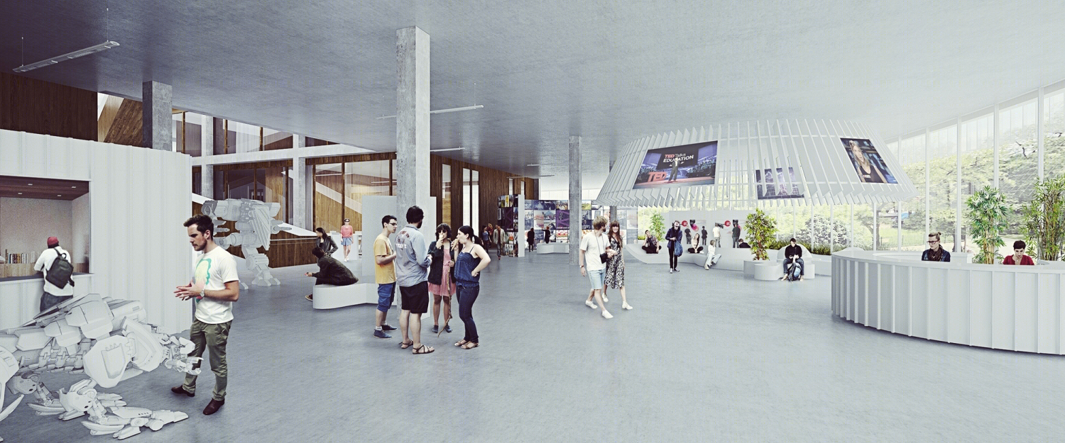 比利时西弗兰德科技大学校园设计方案丨OYO – Open Y Office,Arch&Teco-17