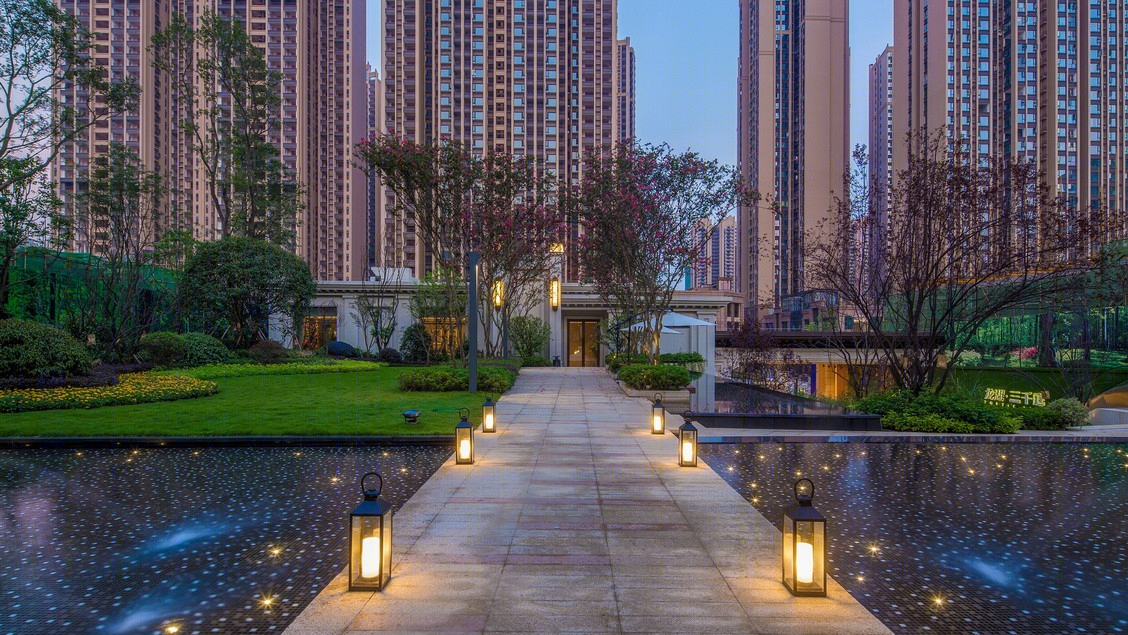 成都龙湖三千庭住宅景观-22