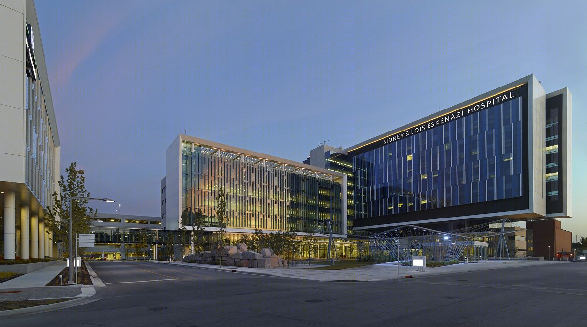 美国 Sidney＆Lois Eskenazi 医院 | 绿色环保的医疗中心-7