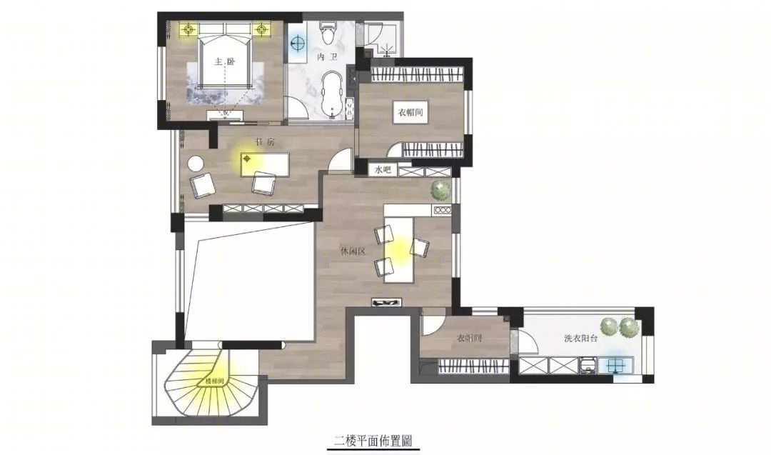 湖州汎港润园·现代台式极简空间-11