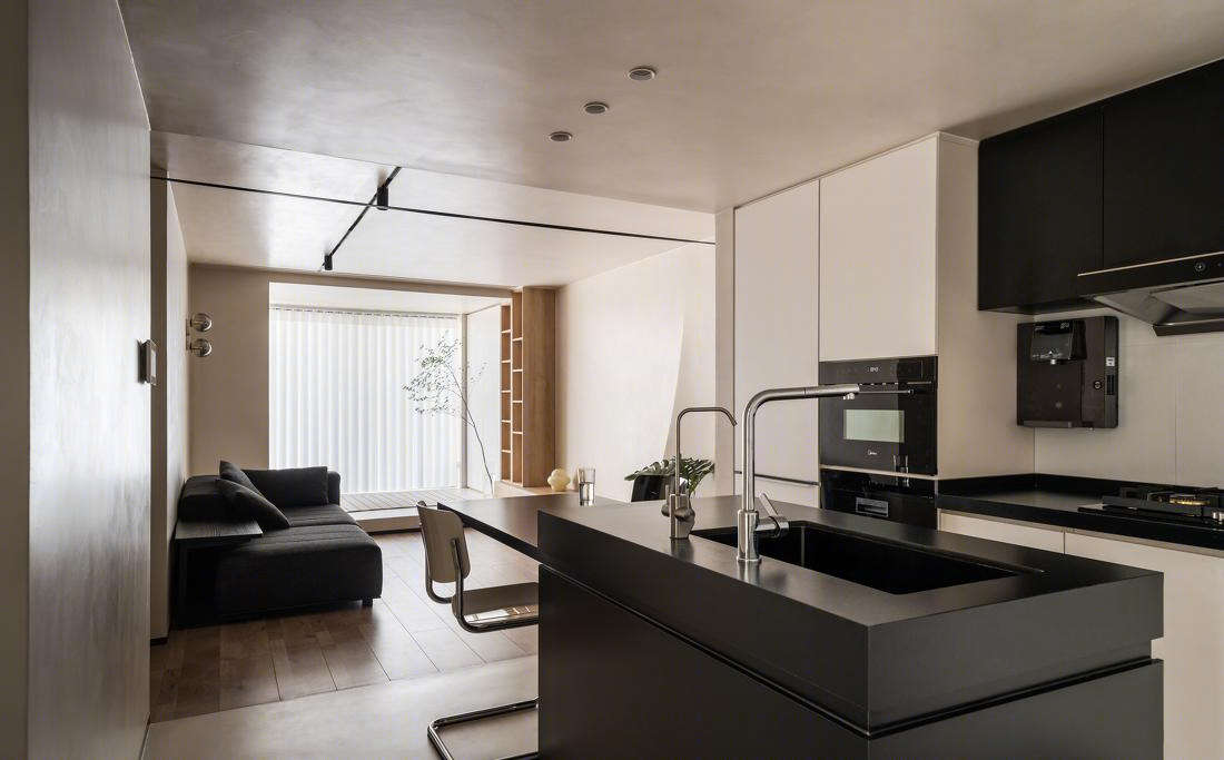 极简 74㎡二人小户型设计-62