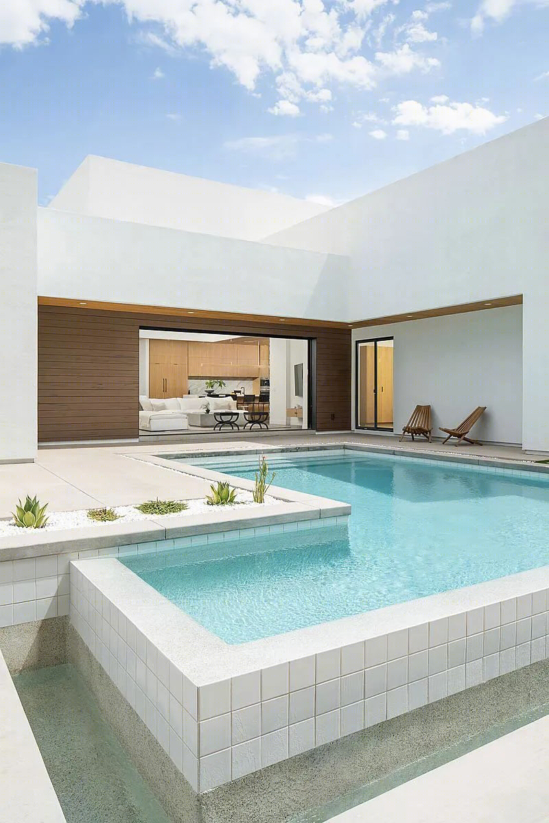 亚利桑那州 Zara Residence 原木住宅设计丨美国亚利桑那丨Joel Contreras Design 和 Jason Comer-1