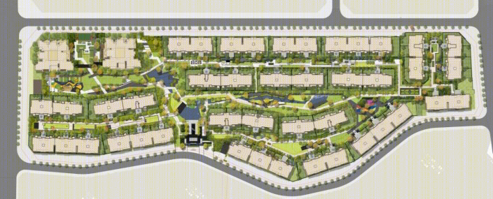 龙湖新江与城清晖岸景观-17