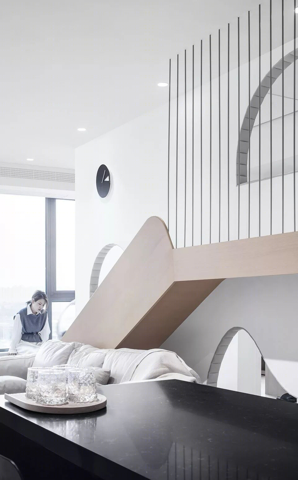 上海嘉定湖畔公寓 | “山”形墙体打造儿童乐园-40