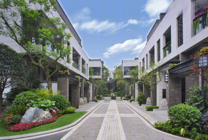 成都金房华韵天府住宅景观-8