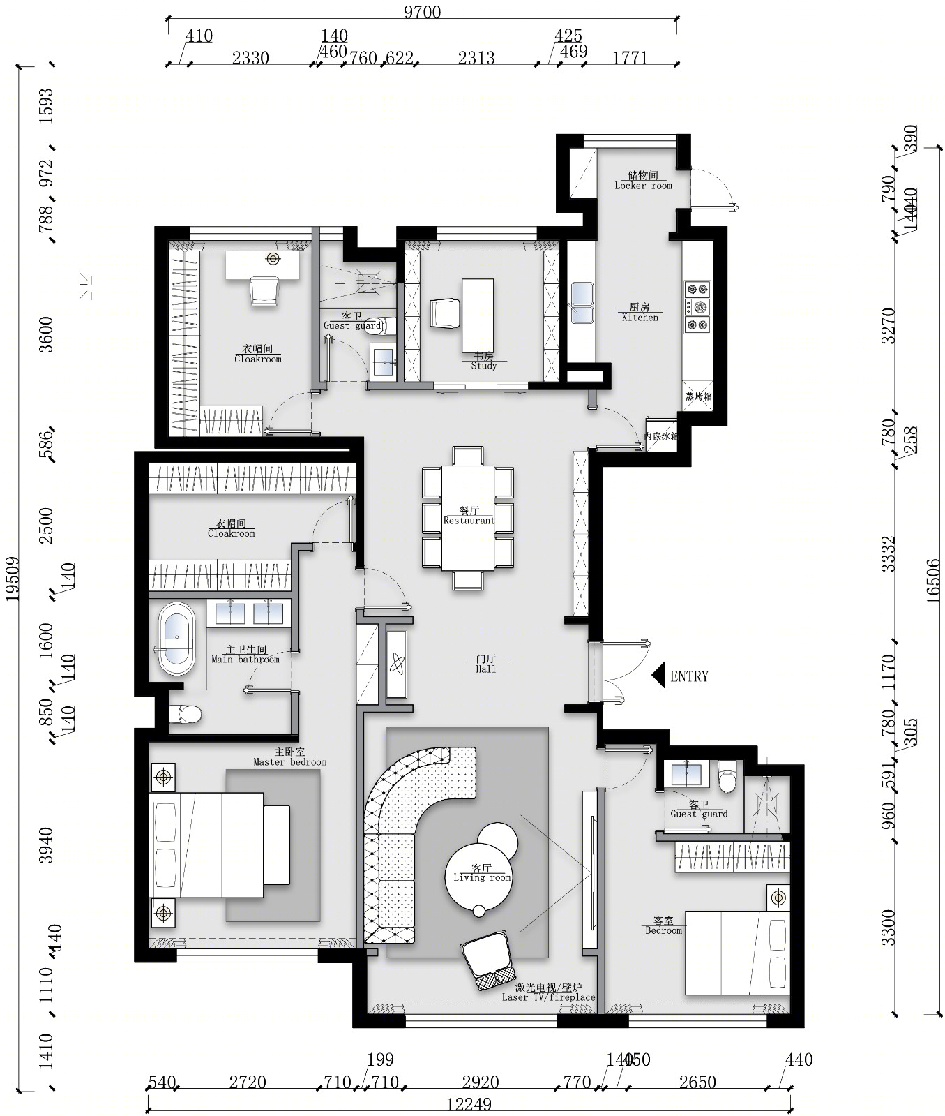 上海九龙仓滨江壹十八住宅项目丨中国上海丨MF.DESIGN-33