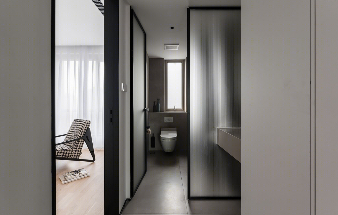 樱桃小姐的现代极简黑白灰之家丨中国上海-103