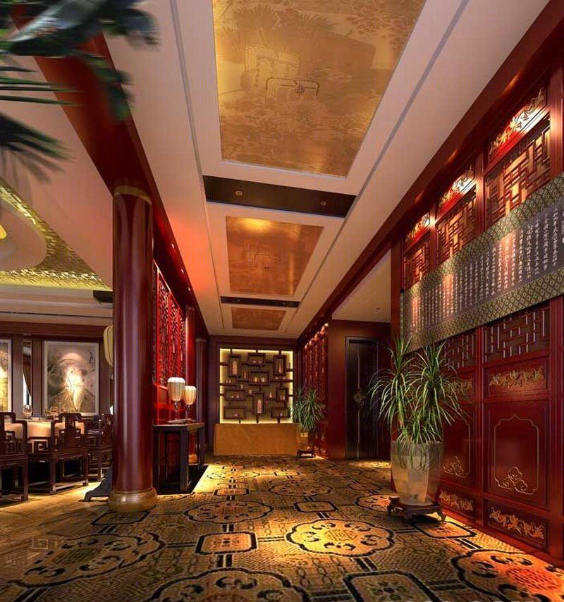东莞长安国际酒店中式设计-12