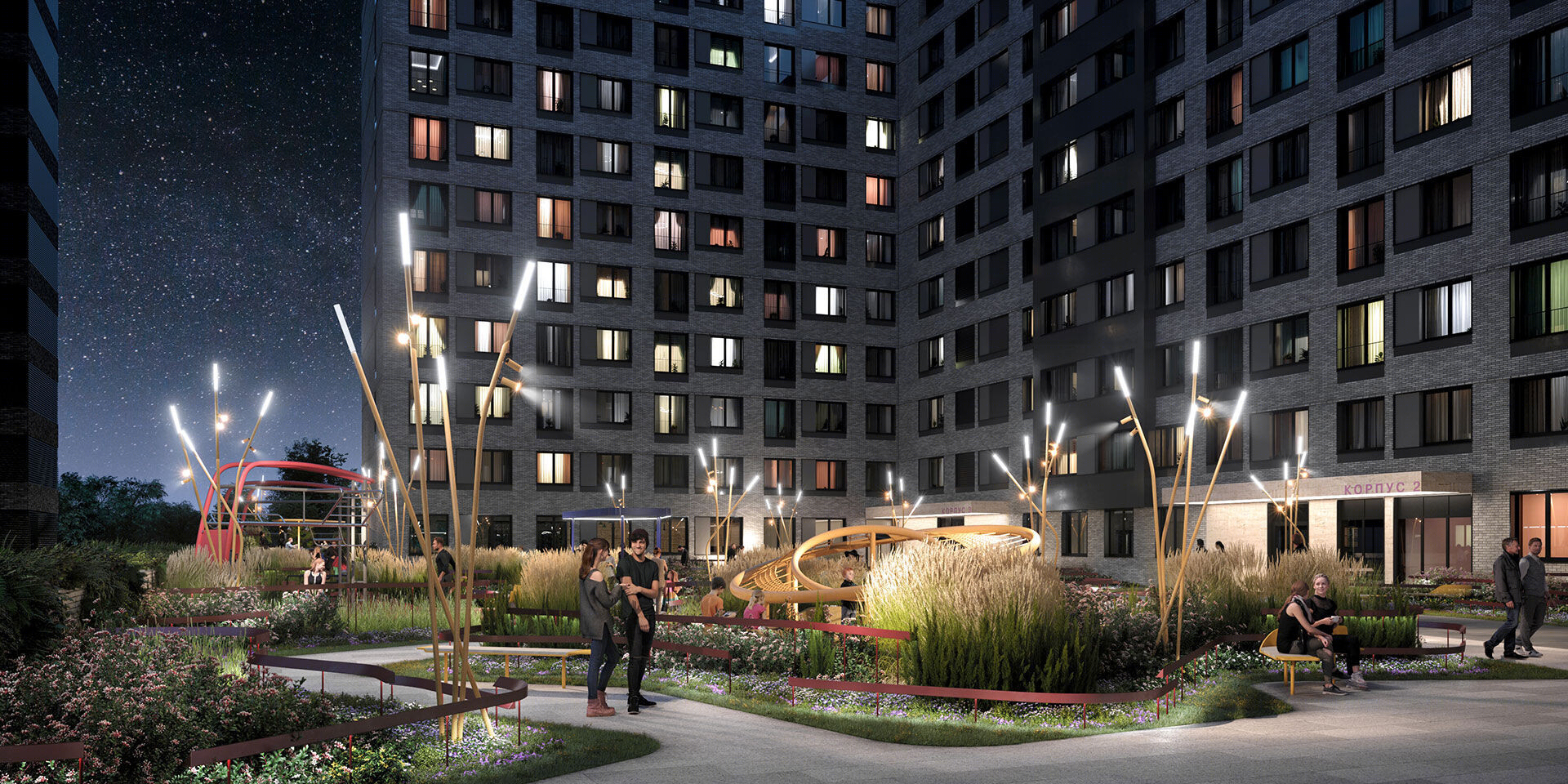 莫斯科市中心主街住宅区景观改造丨俄罗斯莫斯科丨IND 建筑师事务所-24