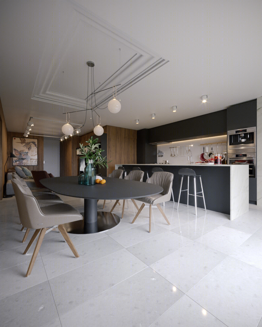 建筑可视化计算机生成图像 生活丨Studio Kharmel Creative-5