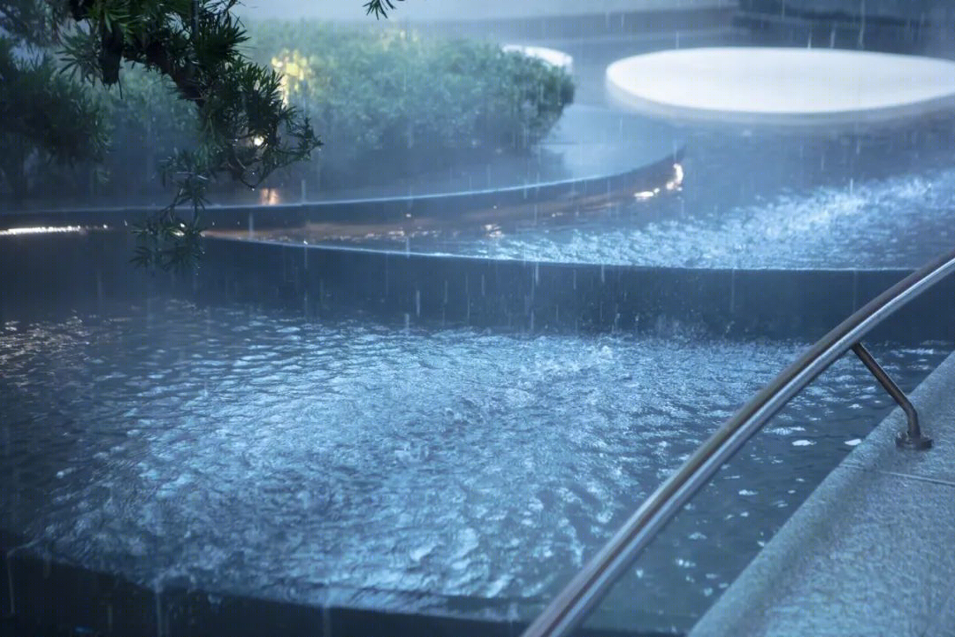 世茂滨江壹号 | 水墨画卷中的景观设计-46