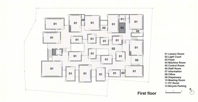 东京桐朋学园音乐部门丨日建设计公司（Nikken Sekkei）-37