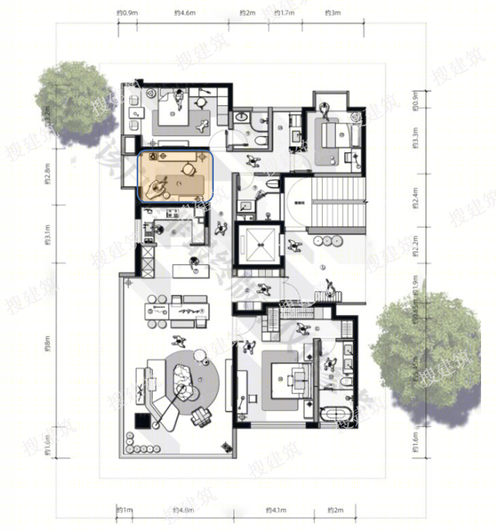可变X空间 · 探索无限可能的居住体验丨搜建筑-103
