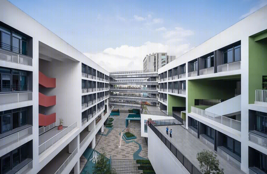 深圳市龙华区行知中学丨中国深圳丨筑博设计-49