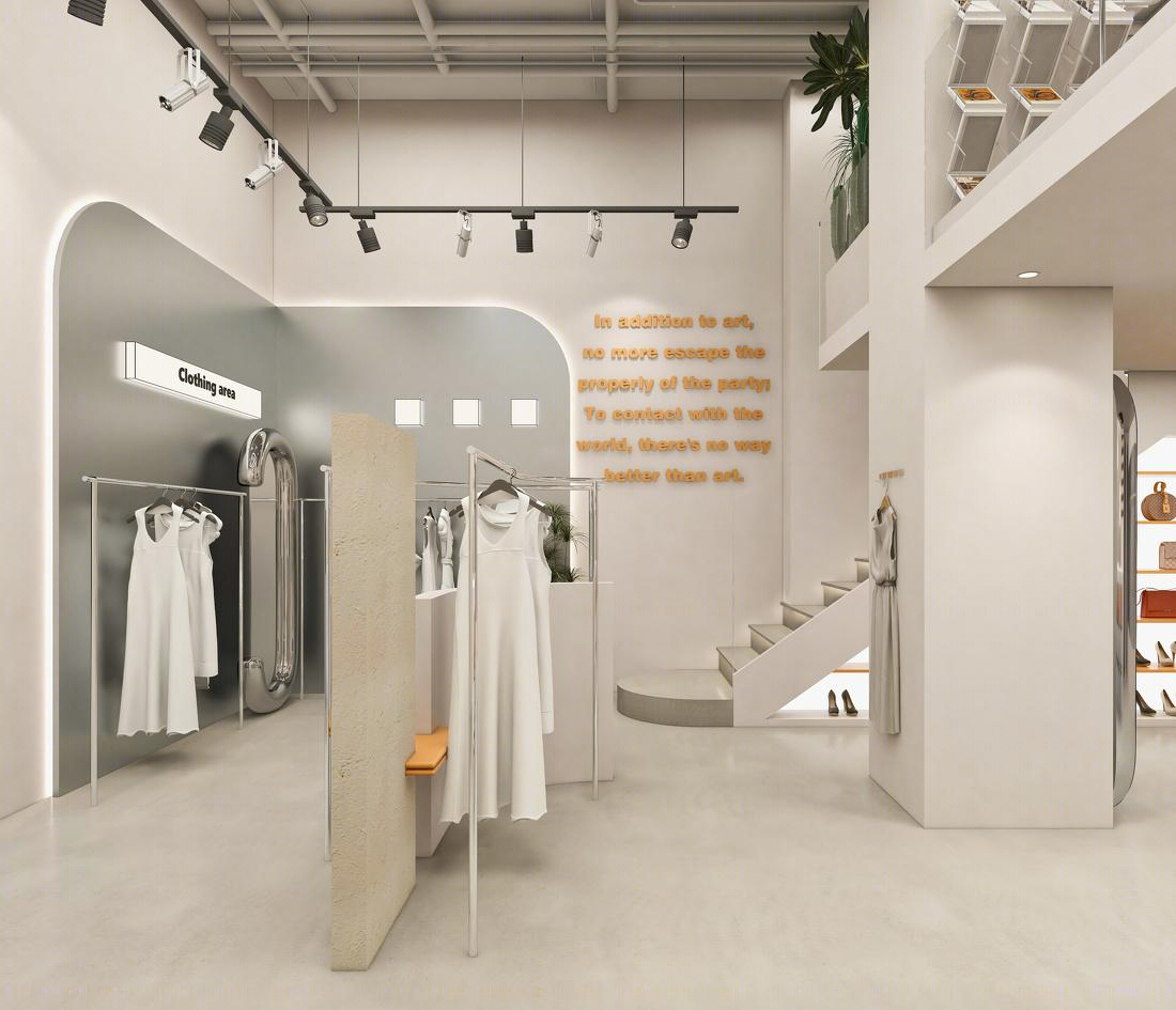 100m²买手店℃ 现代简约风-2
