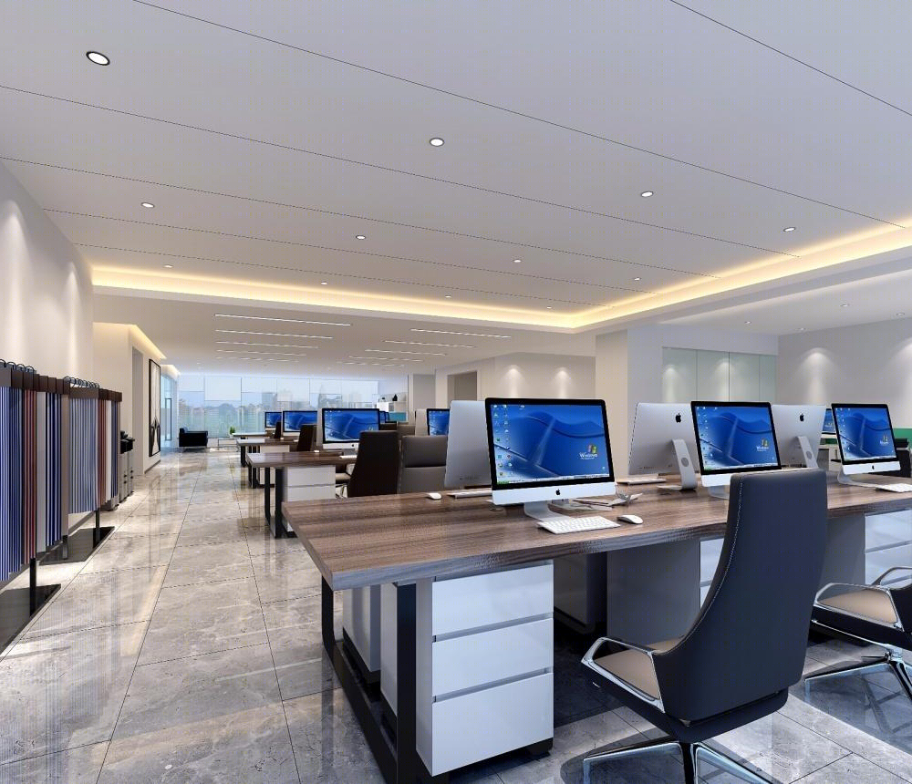 绍兴纺织品办公室 现代简约设计-8