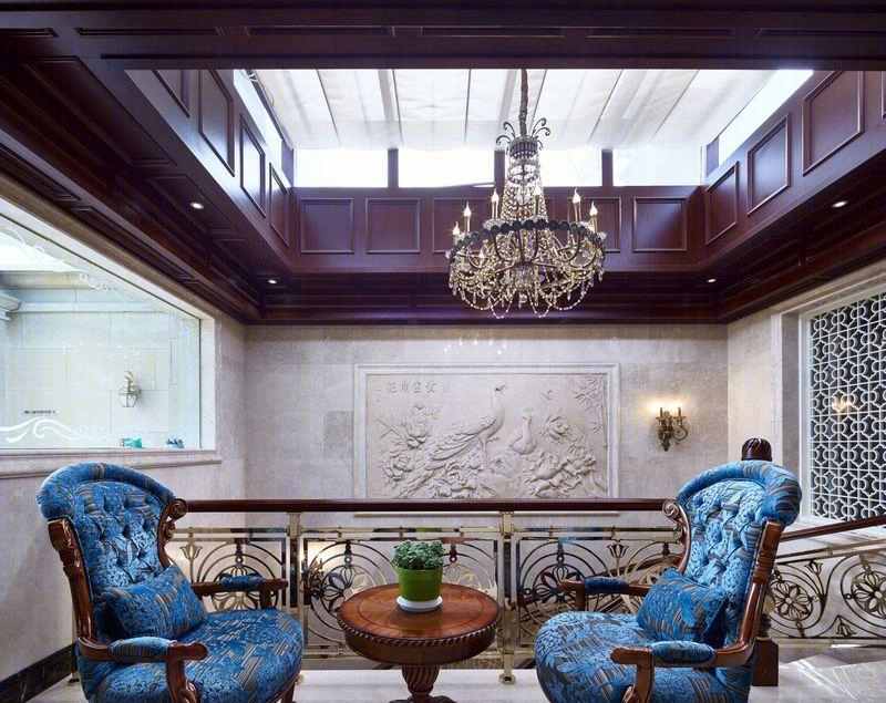 徐春艳打造 500 平山水御园混搭别墅设计-23