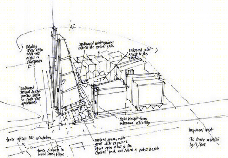 帝国理工学院西校区 | 创新科研中心的优雅地标-17