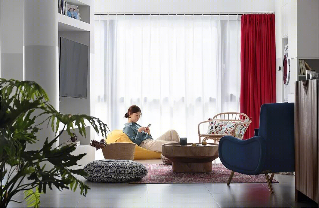 轻熟女独立新家的舒适艺术-0