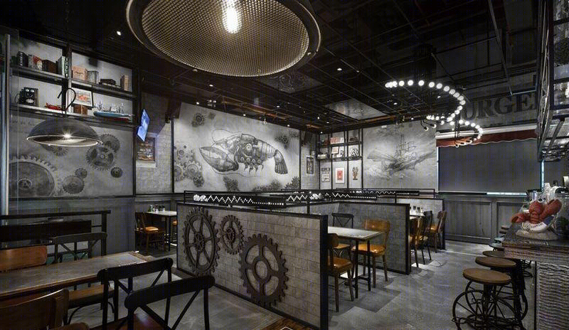海岸城酷炫工业风龙虾餐厅(小龙女)-4
