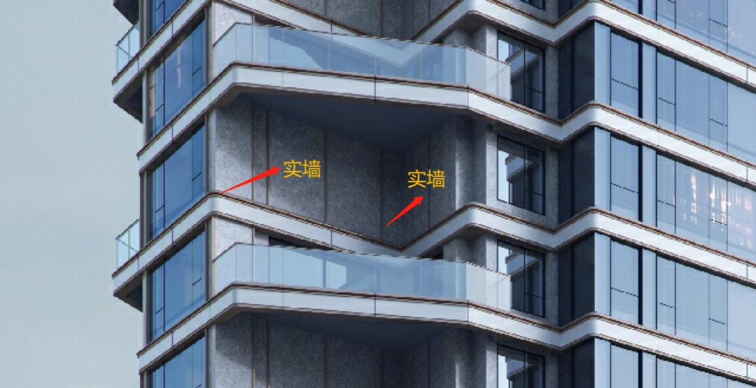 “错层挑高阳台”设计案例丨中国重庆丨各大房企-138