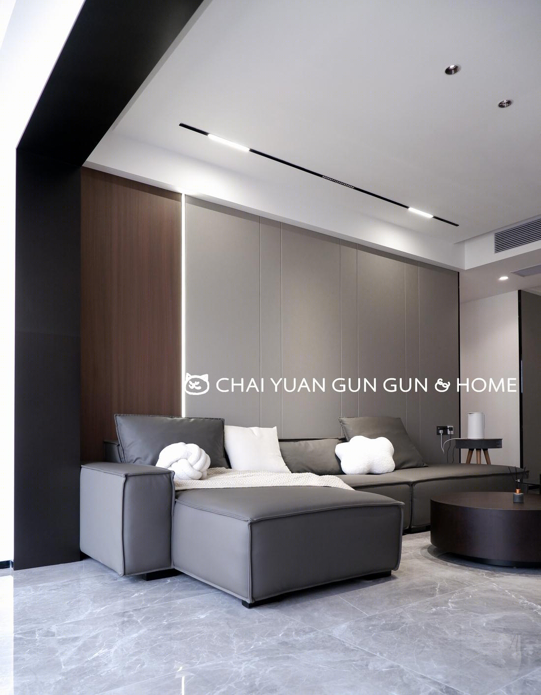 新婚夫妇的简约现代悬浮灯小屋-11