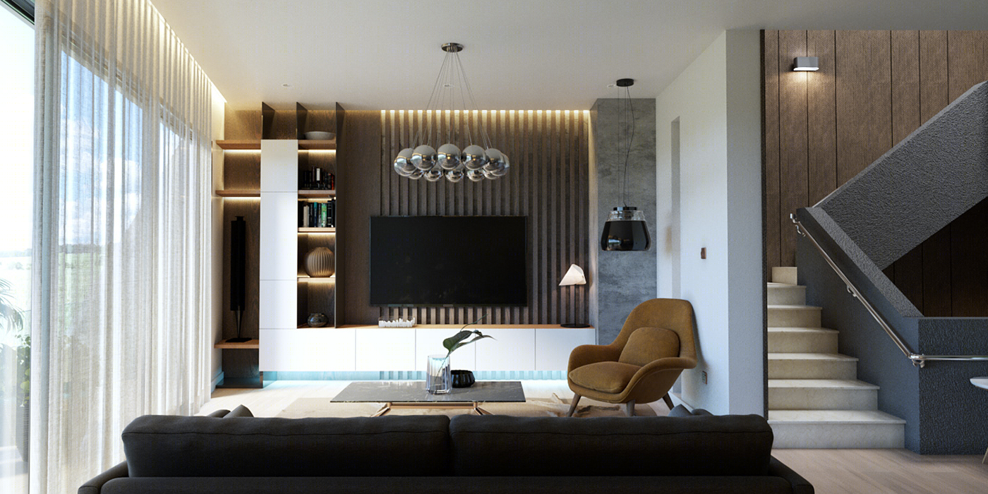 Anastasiya Gushchina丨别墅丨Residential Development (Terraces)-8