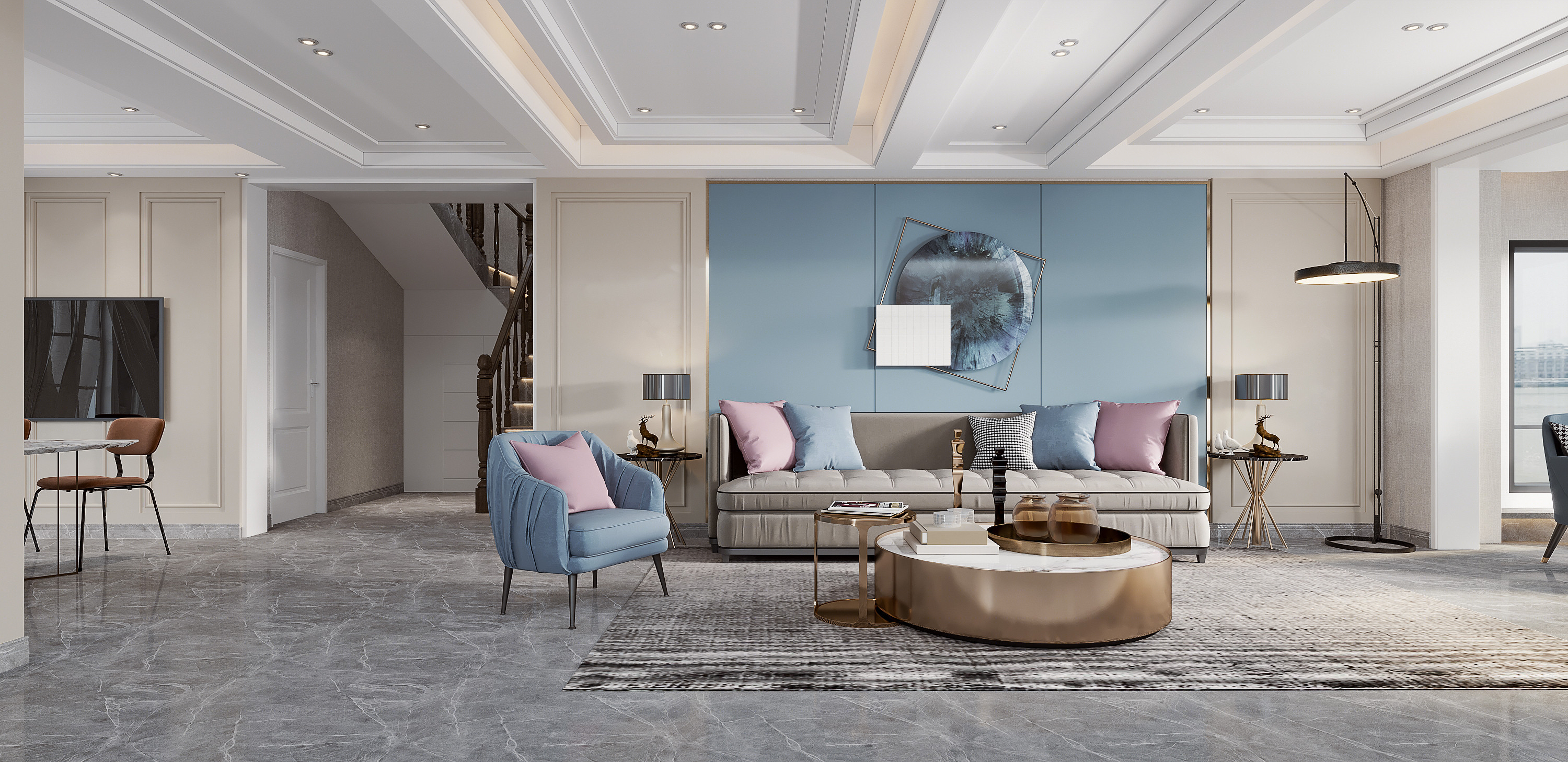 现代风格家居，低调华丽高级空间-5
