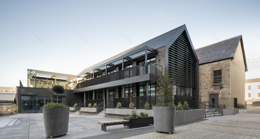 Pembroke Square 美食大厅丨爱尔兰都柏林丨ALTU Architects-30