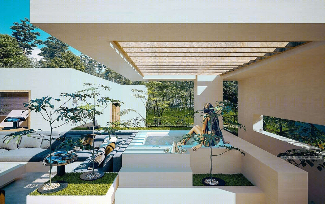 Atelier/D--罗马现代风双层住宅-7