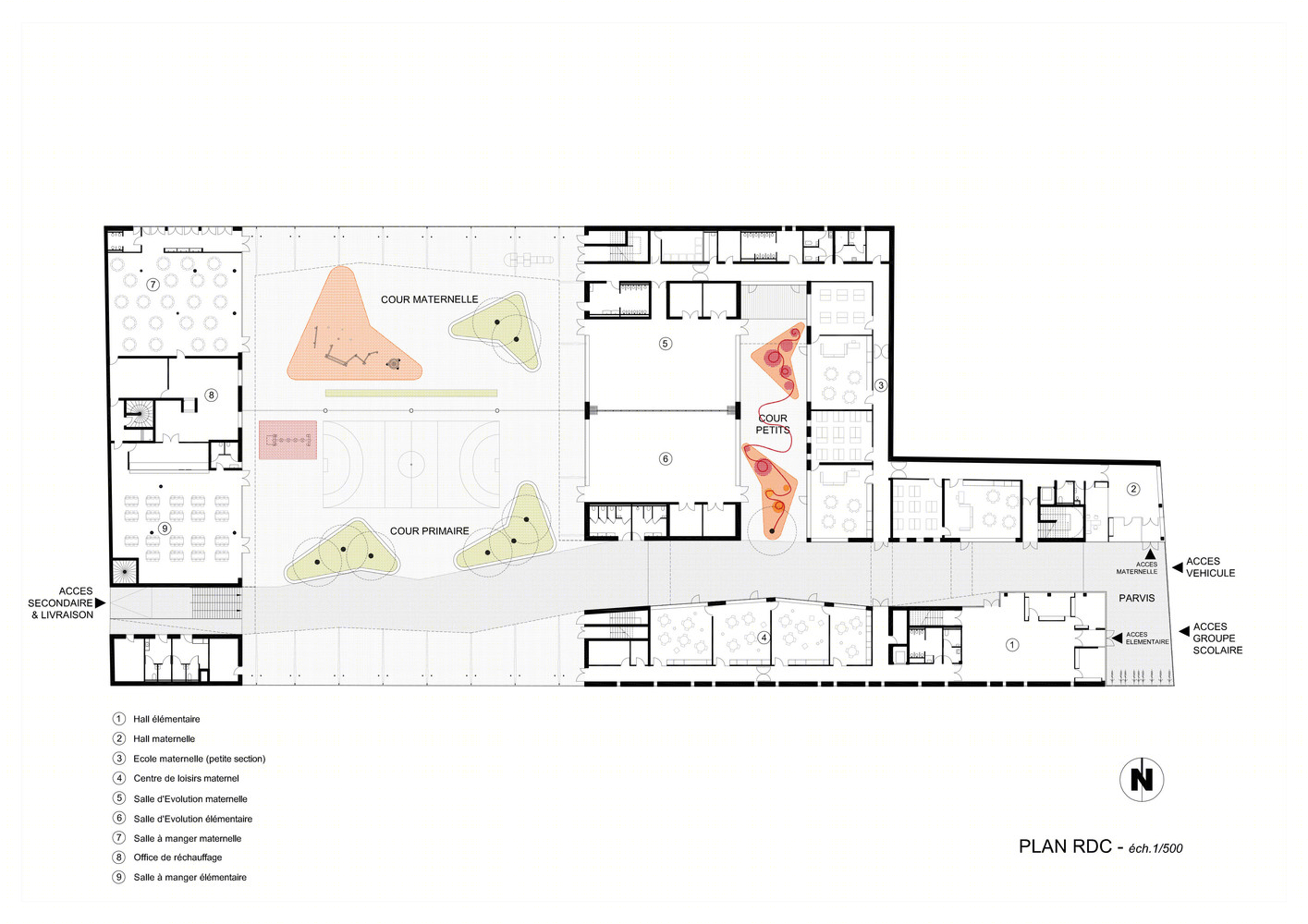 法国奥贝维利埃多功能教育中心丨Atelier Phileas-33