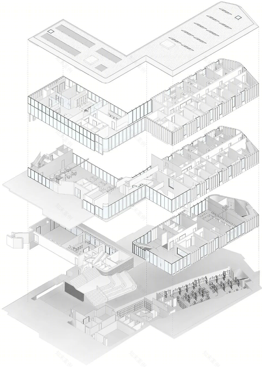 牛津 Wadham 学院新楼丨英国牛津丨AL_A-17