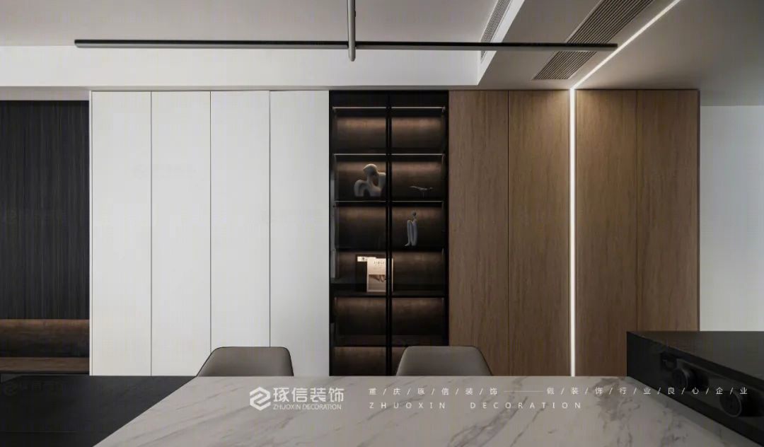 现代原木智能家居丨中国重庆丨重庆琢信装饰有限公司-25