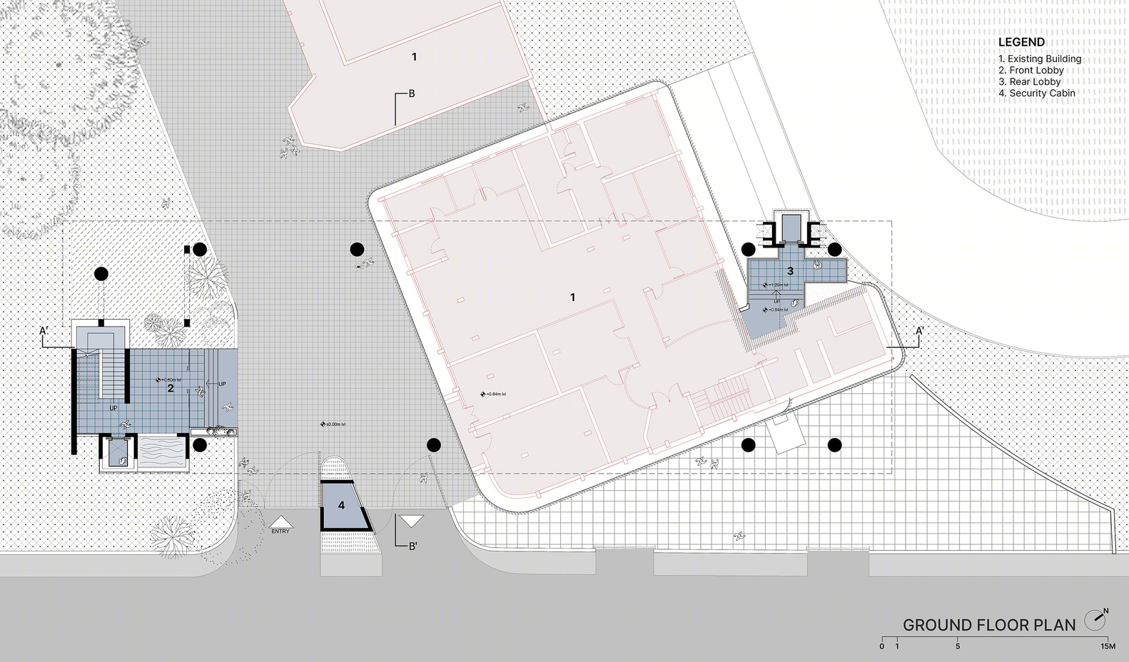 印度 HOVER SPACE · 巧妙融入历史校园的现代延伸丨Thirdspace Architecture Studio-46
