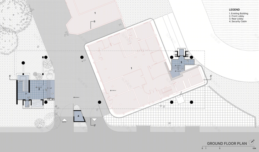 印度 HOVER SPACE · 巧妙融入历史校园的现代延伸丨Thirdspace Architecture Studio-46