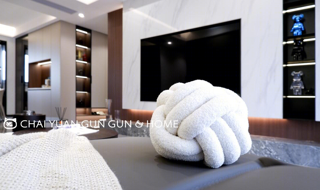 新婚夫妇的简约现代悬浮灯小屋-12