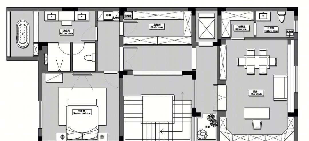 低奢舒适的别墅私宅设计-4