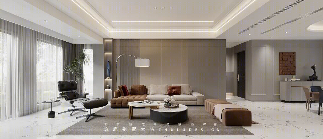 锦绣瑞府 · 现代轻奢别墅设计丨中国南通丨筑鹿空间设计-74