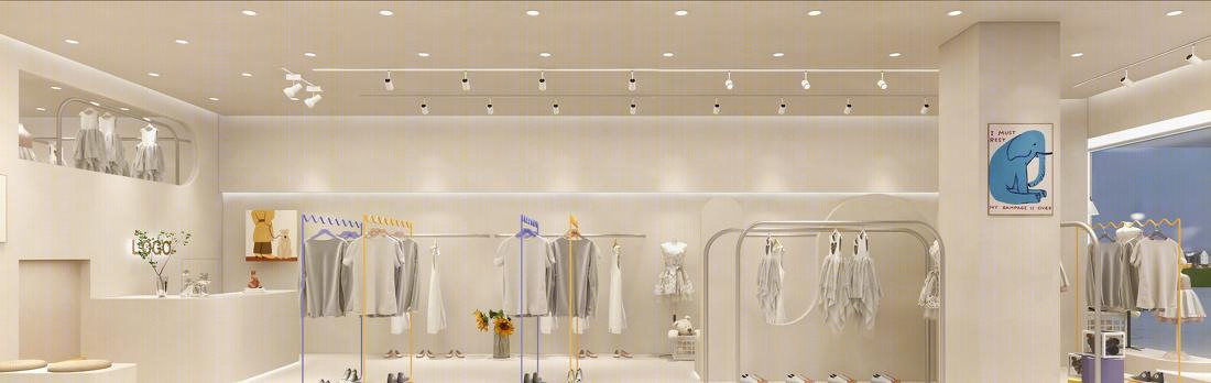 140m²童装店℃ 简约风-0