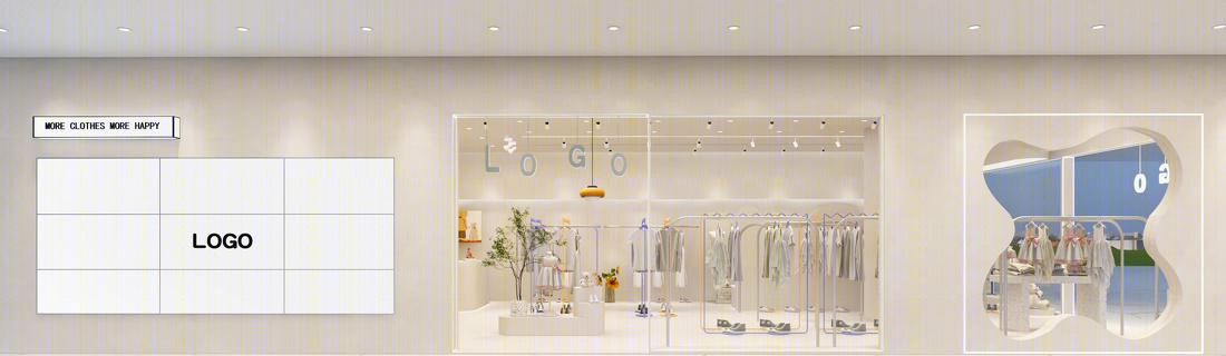 140m²童装店℃ 简约风-1