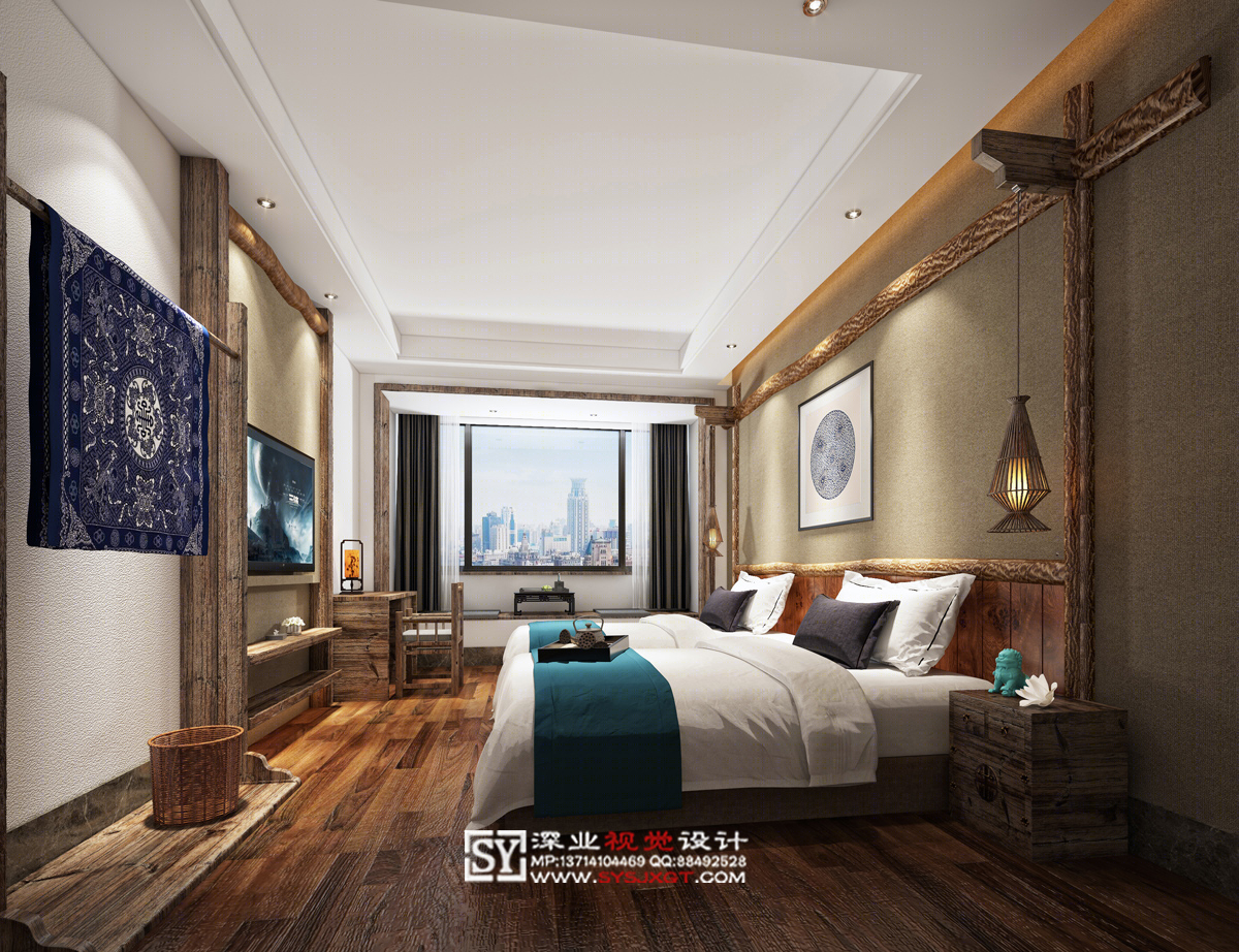 2017 深业视觉设计酒店办公作品——深圳创意产业园酒店设计-17