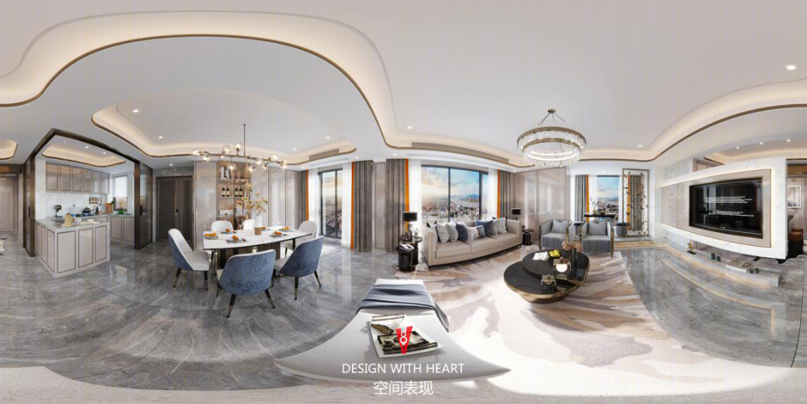 北欧风格客餐厅设计惊艳亮相-1