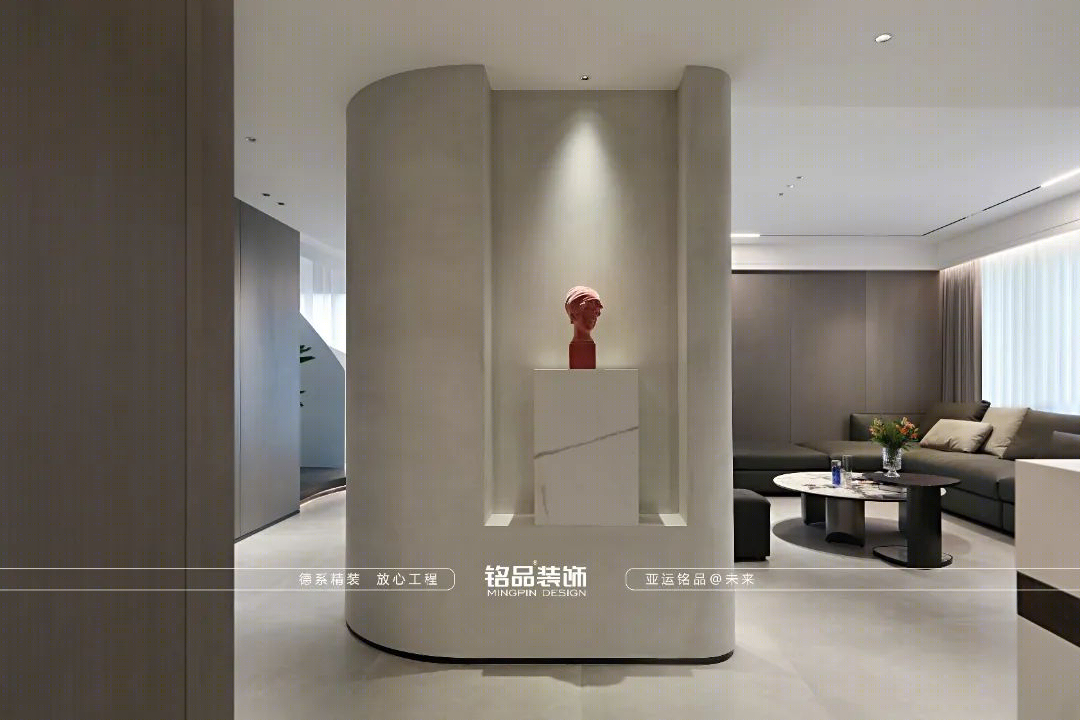 富阳旋转楼梯别墅丨中国杭州丨铭品装饰-3