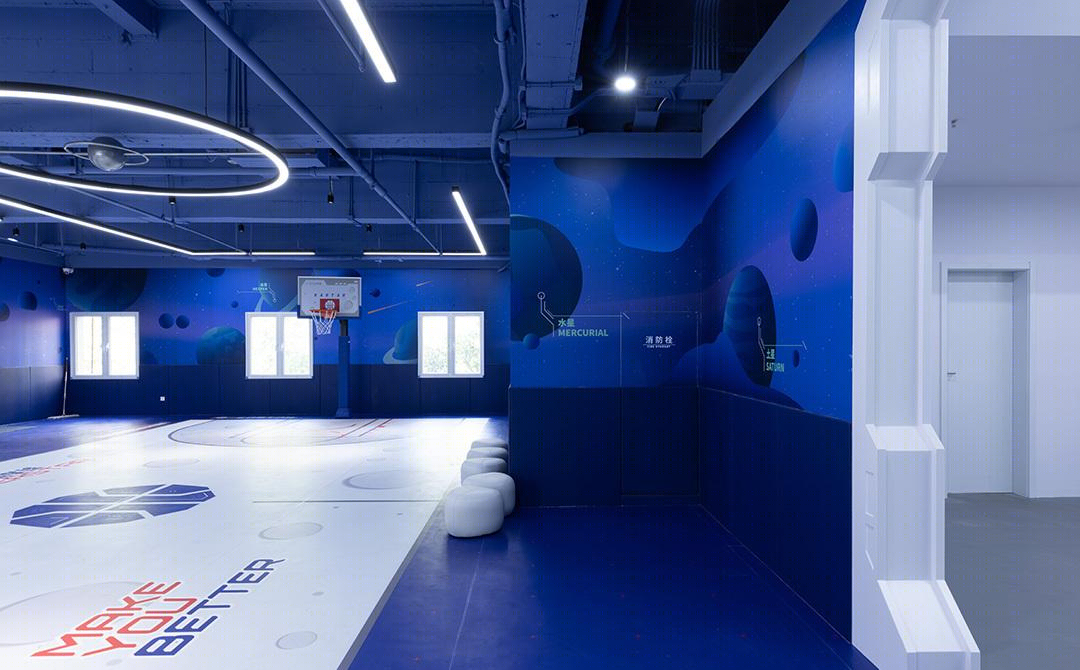 东方启明星球馆 · 全场景沉浸式篮球训练馆设计-15