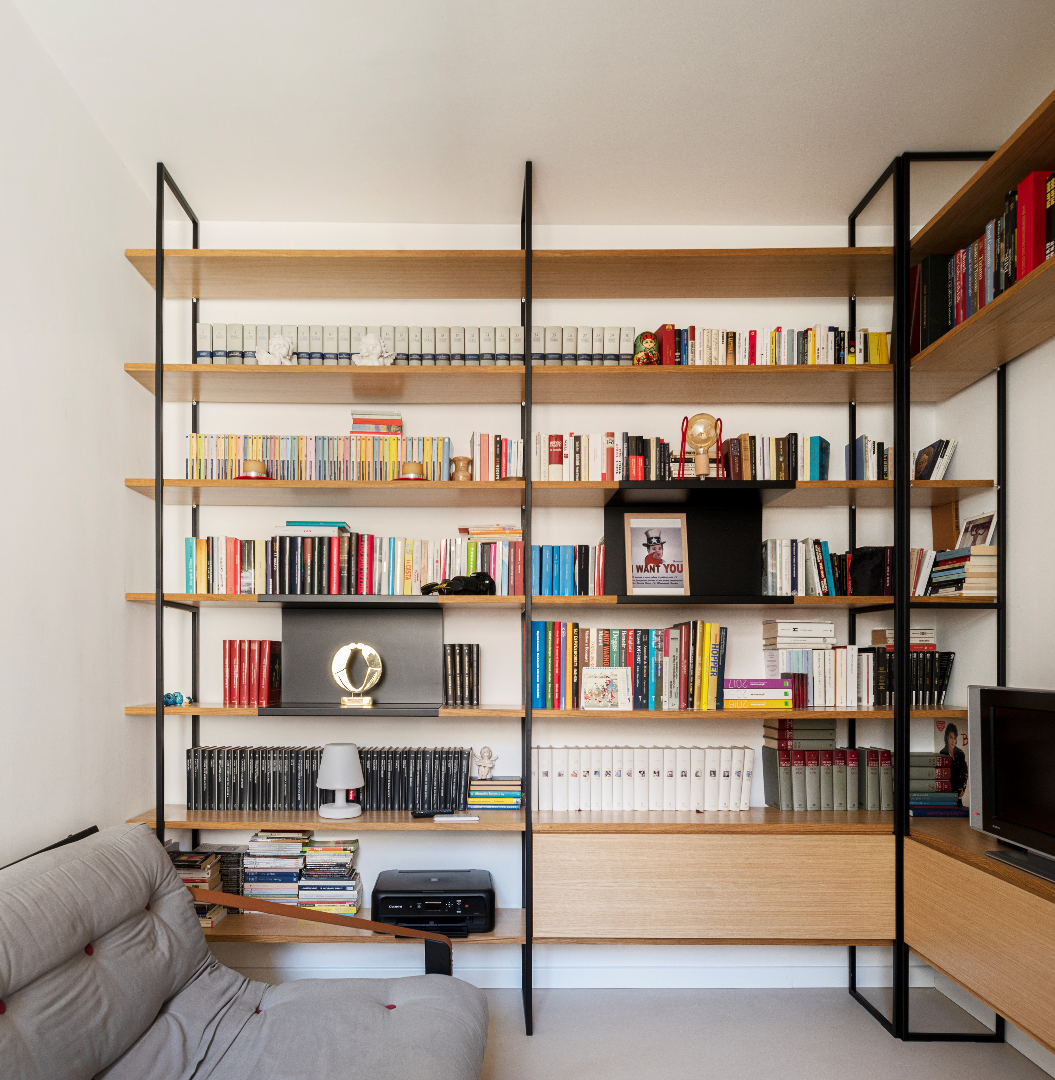 Bomori Architetti 设计的罗马平层公寓——视觉连接和现代风格-10