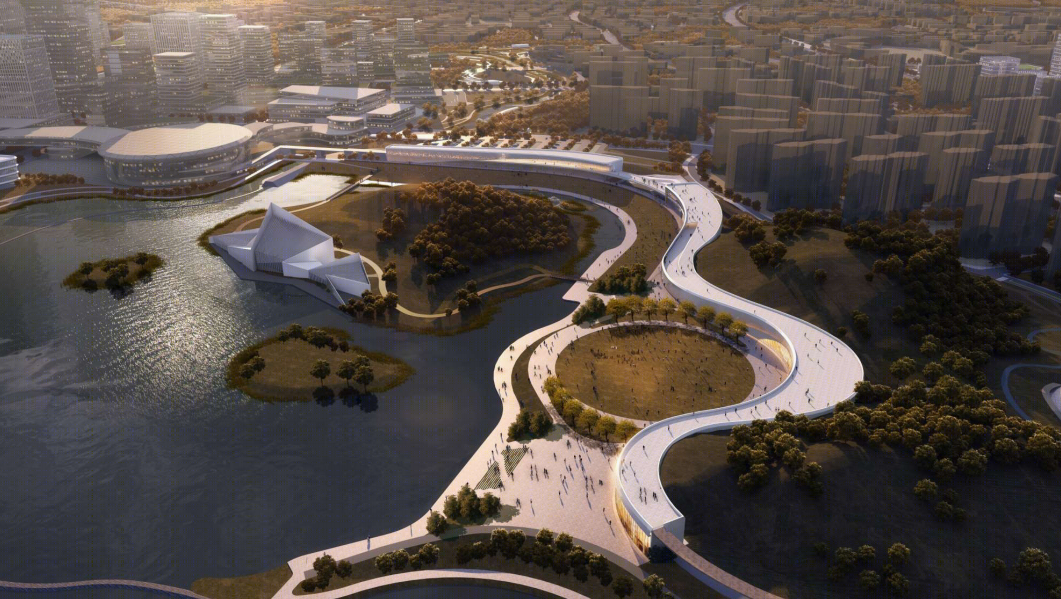 汇流公园 · 水城融合的生态景观设计丨中国成都丨万盖美式建筑-27
