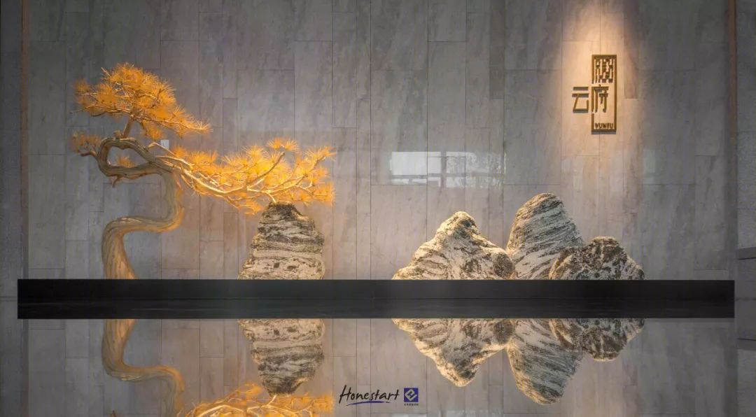 陕西咸阳国润翠湖•云府意式轻奢样板间解读-26