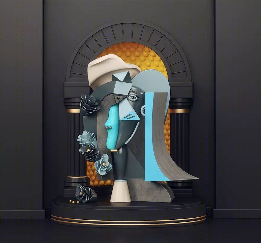 梦幻色彩的 3D 艺术盛宴-131