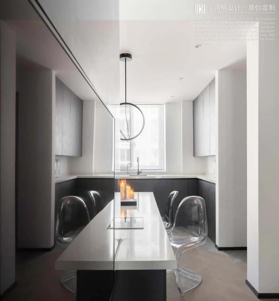 简约黑白灰，打造建筑设计师的理想家-18
